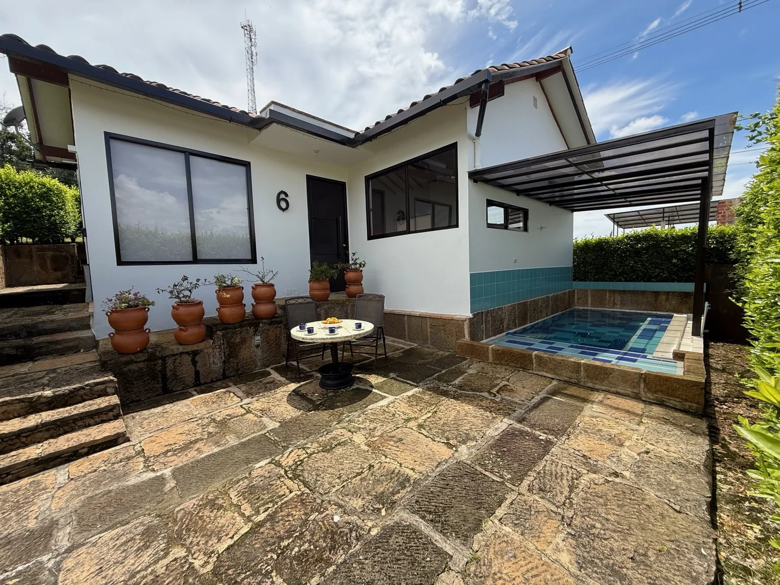 Casa Naturaleza con piscina privada cubierta en Puente Nacional, Santander
